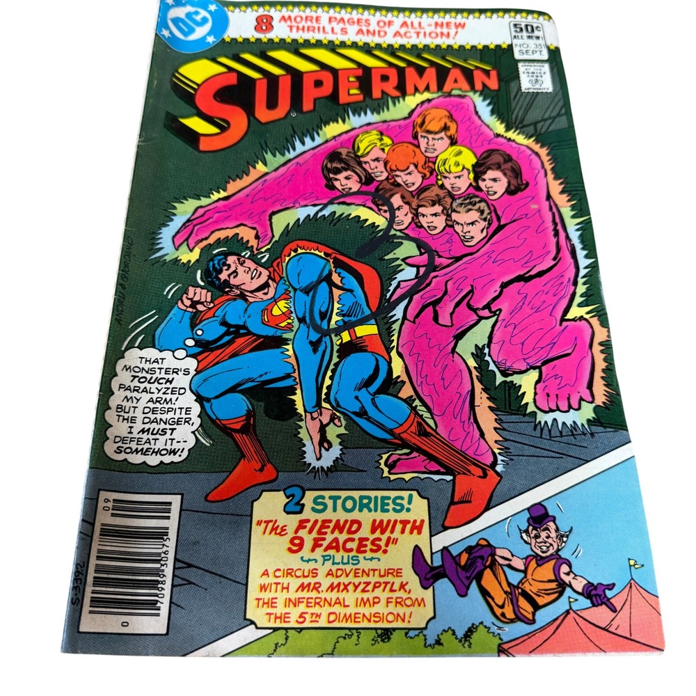 DC Superman #351 September 1980 Mr. Mxyzptlk Vintage Comic‎ Bronze Age